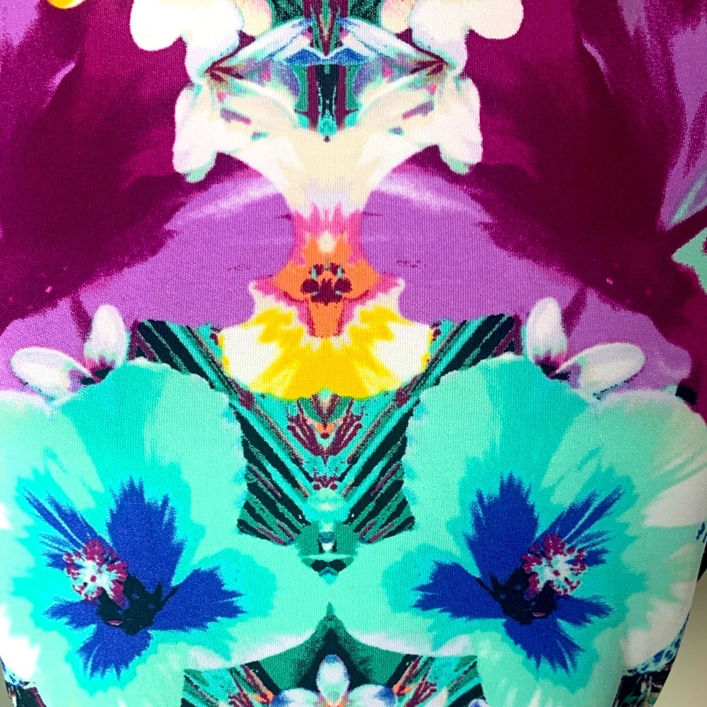 Nicole Miller Enchanted Eden Crop Top - Picture 9 of 14